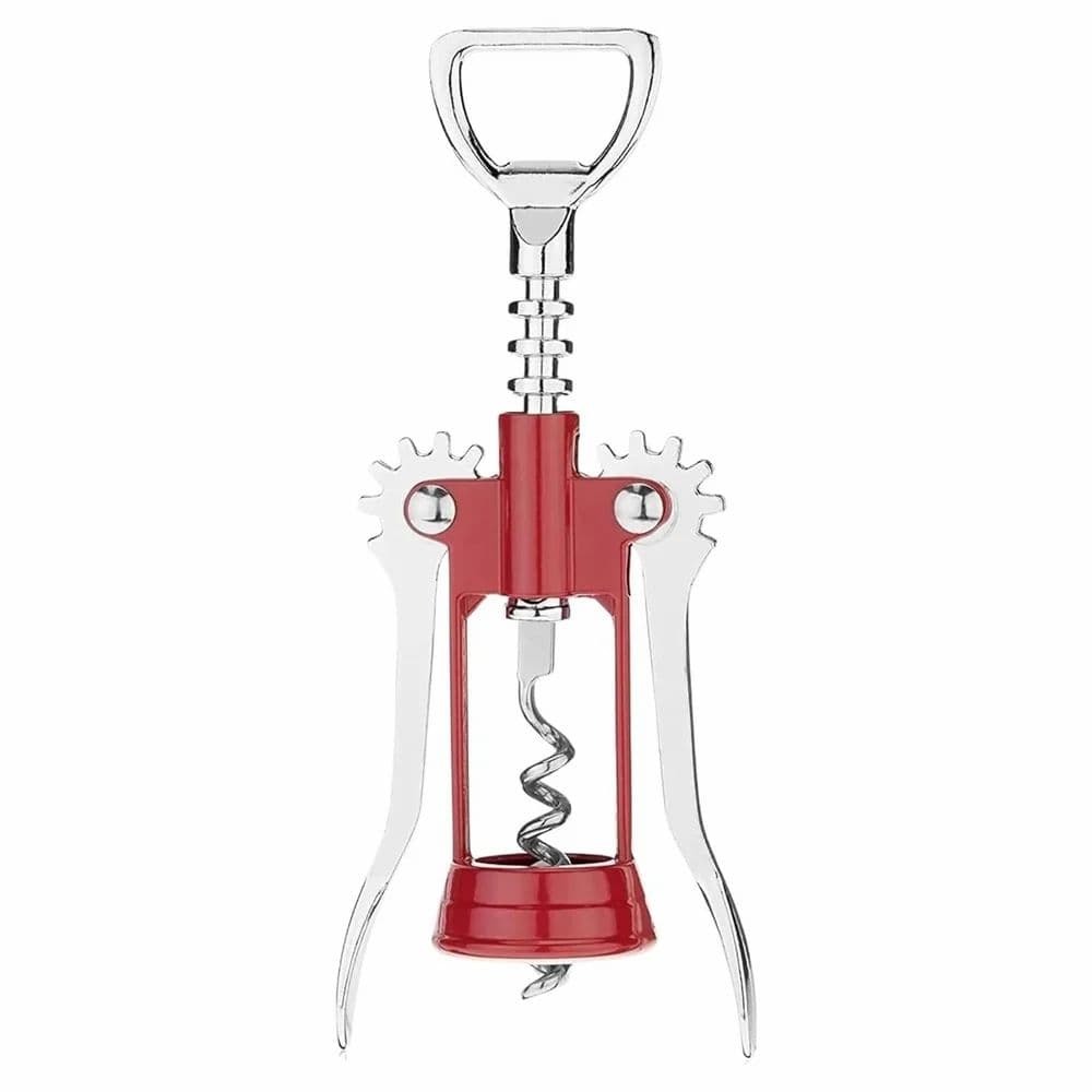 Wing Corkscrew Wine Bottle Opener Red