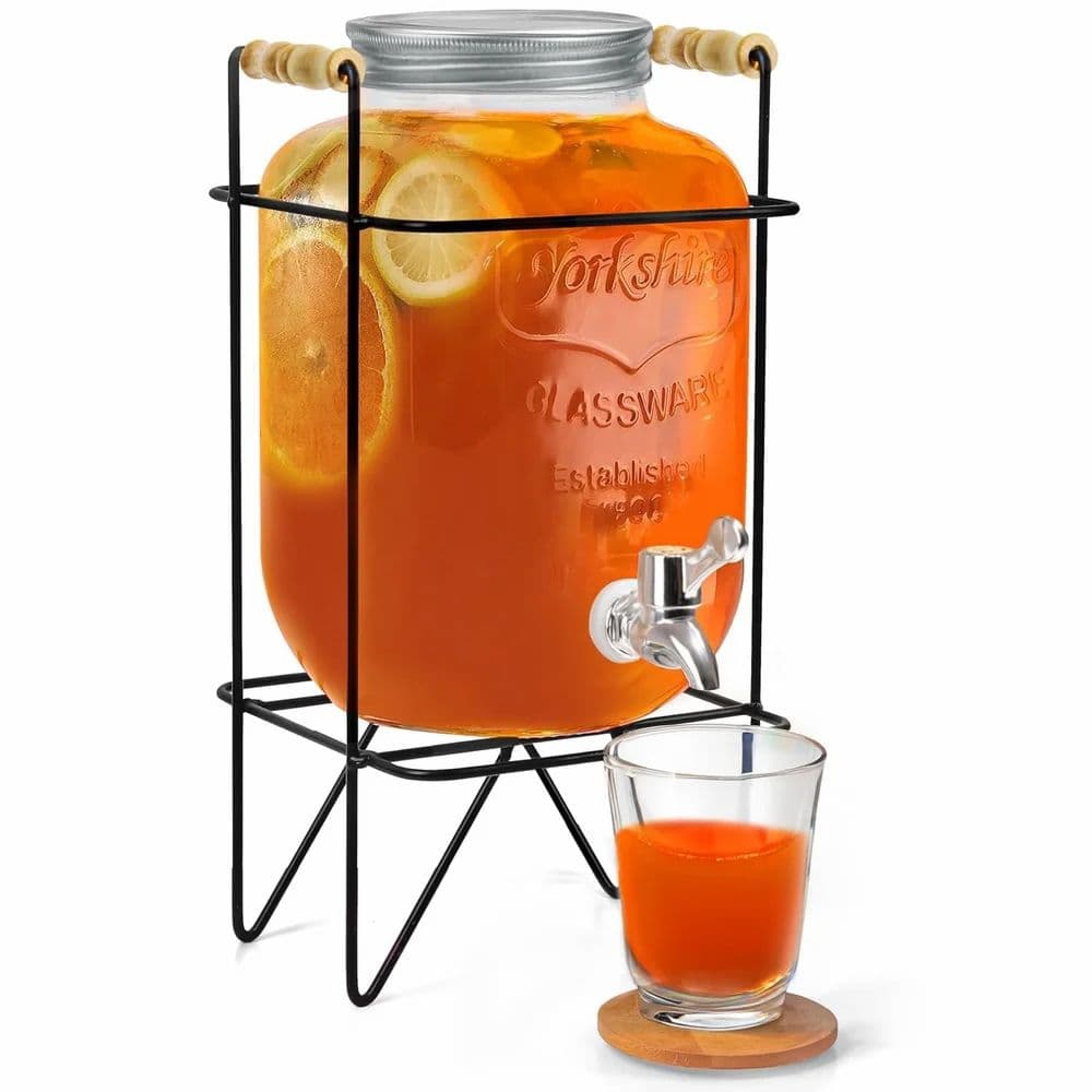 Glass Juice Dispenser 4 Liter